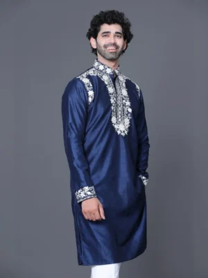 Thread Embroider kurta set