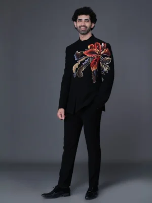 Hand painted bandhgala